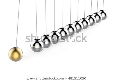 Gold Leader Of Balls Group Stock photo © IvanC7