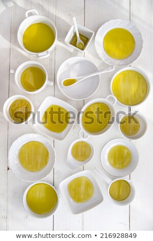 Small Containers With Extra Virgin Olive Oil Stock photo © Fotografiche