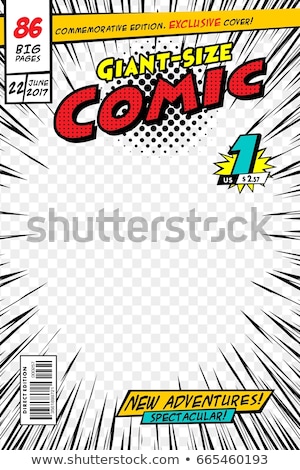 Stock fotó: Comic Book Cartoon