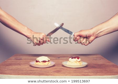 Foto stock: Food Fight