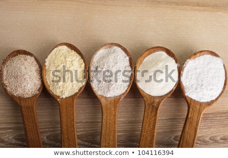 [[stock_photo]]: Different Varieties Of Flour And Starch