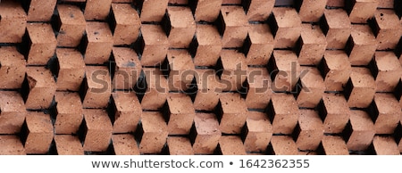 Foto stock: Background Pattern Of Old Brick Wall Texture