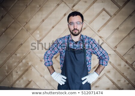 Stock photo: Young Worker With Toolbelt