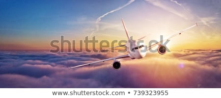 Zdjęcia stock: A Big Commercial Plane