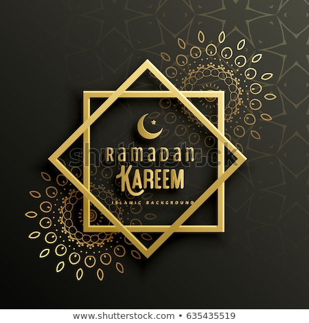 Stock fotó: Beautiful Luxury Ramadan Kareem Greeting Design