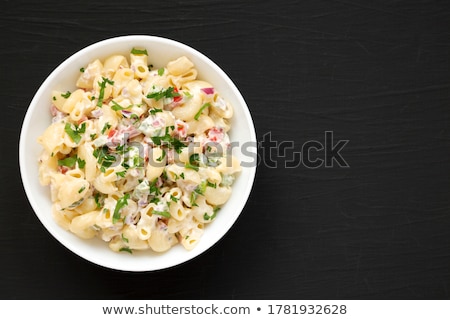 Сток-фото: Bowl Of Macaroni