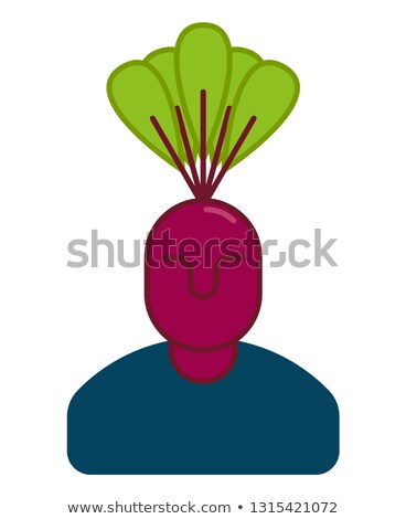 Stock photo: Beet Manager Office Vegetable Business Idea Concept Business I