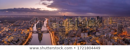 Сток-фото: La Defense At Sunset