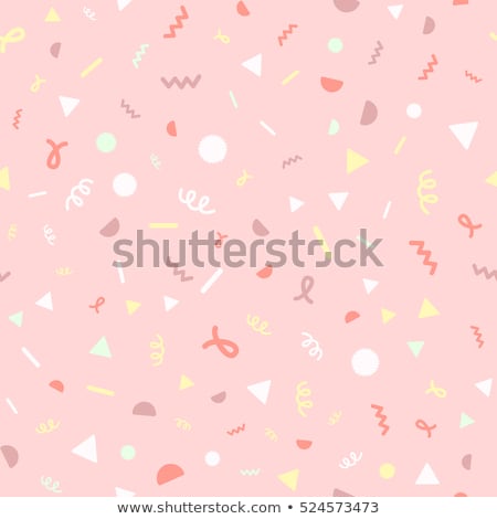 Stok fotoğraf: Vector Seamless Candy Background Pattern