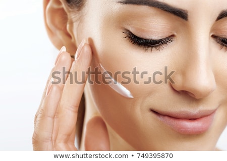 Zdjęcia stock: Beauty Face Cream Mask Luxury Moisturizing Cosmetic Product