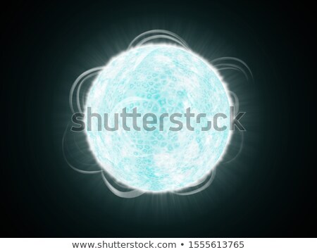 Foto stock: White Dwarf Star In Dark Space Background