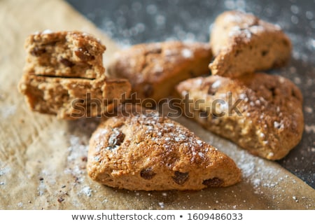 Stock photo: Raisin Scones