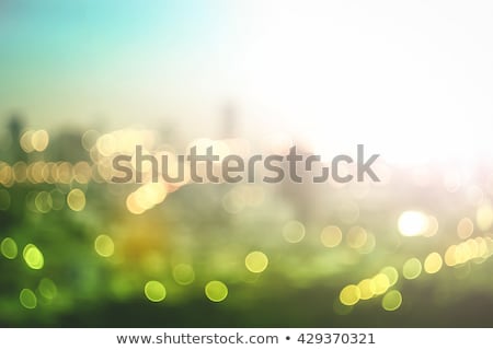 Stock photo: Bokeh 2 Light Green