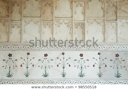 Stock fotó: Inlaid Marble Columns And Arches Hall Of Private Audience Or D