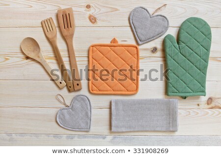 Stockfoto: Wooden Kitchen Accessories