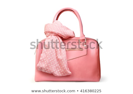 Stockfoto: Woman With Bag Clutsch