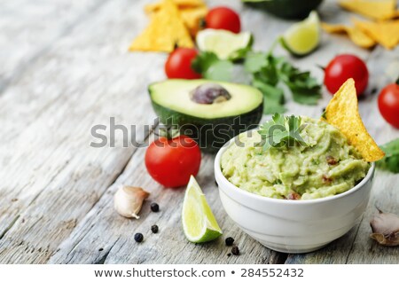 Imagine de stoc: Ingredients For Homemade Salsa