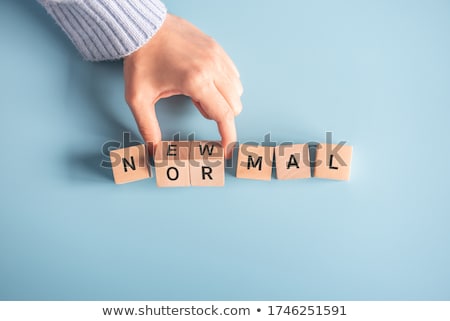 Stock photo: Woman Balancing On Wooden Post