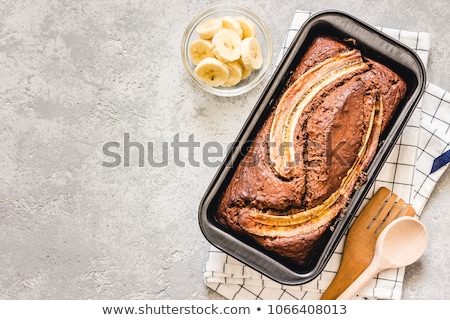 Foto stock: Banana Bread