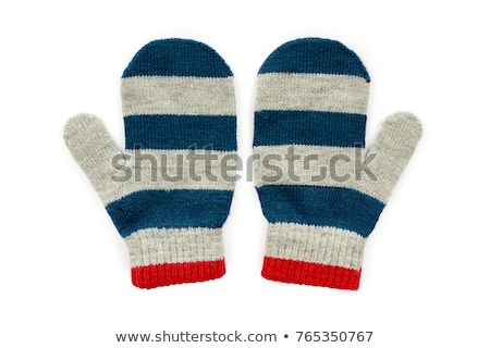 Foto d'archivio: Striped Baby Gloves