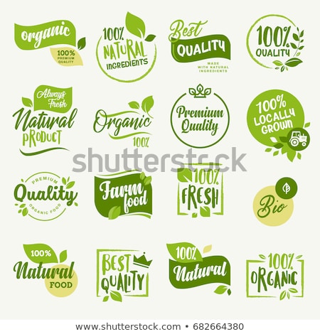 Stockfoto: Health Food Labels