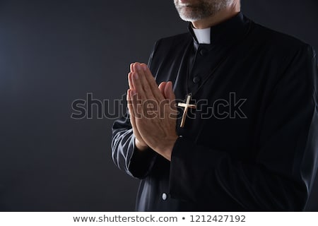 Foto stock: Priest