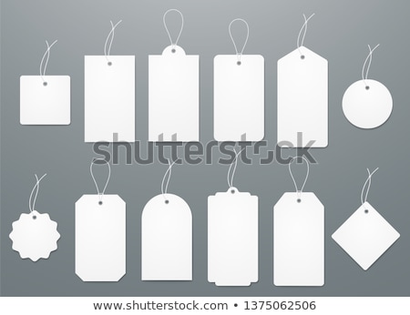 Stock photo: Blank Notes And Tags