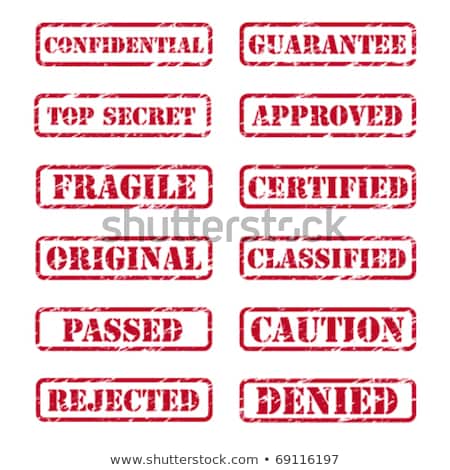 Classified Rubber Stamp [[stock_photo]] © simo988