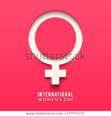 Foto stock: Woman Symbol