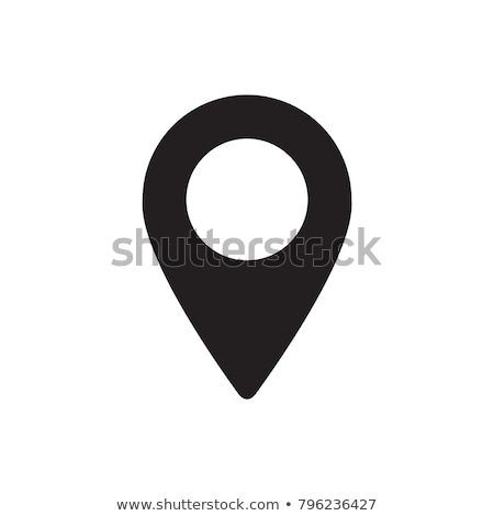 Foto stock: Map Pointers Mapping Pins Icon