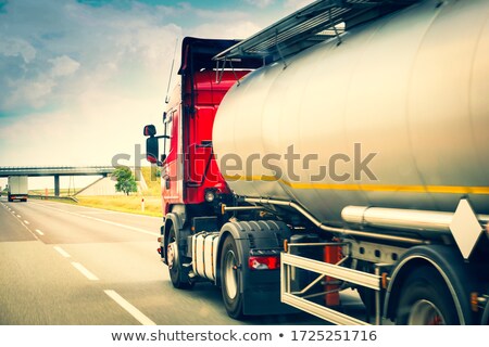 Foto stock: Gasoline Tank Truck