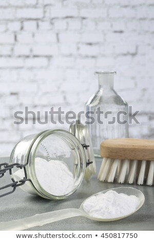 Zdjęcia stock: Tools And Sodium Bicarbonate For House Cleaning