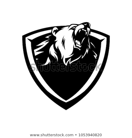 Сток-фото: Angry Tiger Sport Team Emblem