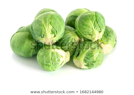 ストックフォト: Background With Brussels Sprouts