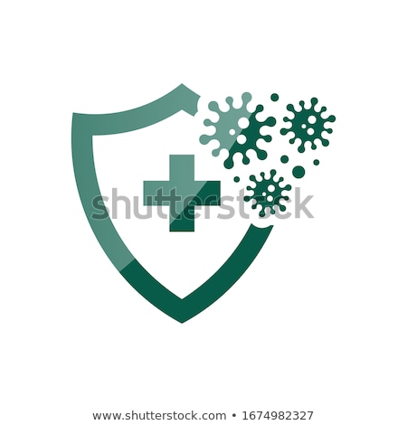 Stock photo: Shield Protection Anti Virus Sign