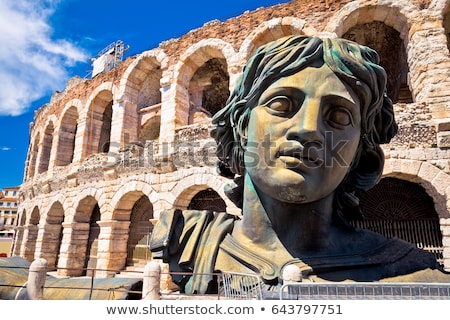 Foto stock: Ancient Verona Arena In Italy