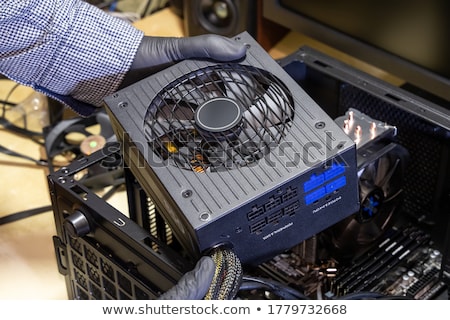 Foto stock: Computer Power Supply