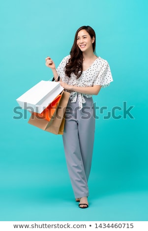 Stock fotó: Asian Woman Shopping