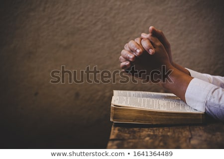 Foto stock: Pray