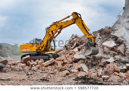 Foto stock: Building Demolition