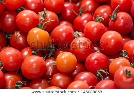 ストックフォト: Multitude Of Cherry Tomatoes At The Market