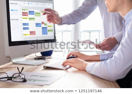 Stock photo: Time For Organize Business Concept