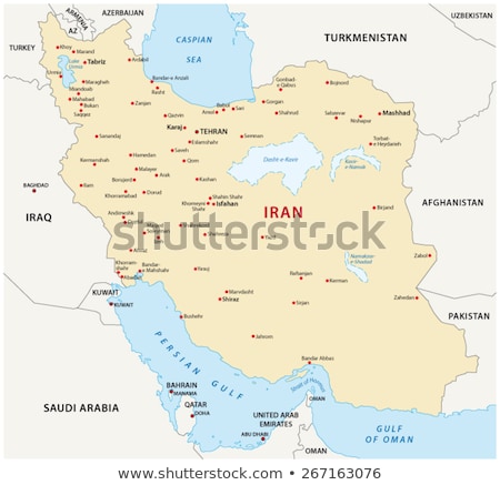 Stock photo: Iran Map