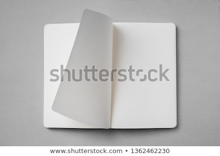 Stockfoto: Open Book With Turning Pages