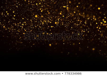 Foto d'archivio: Gold Sparkling Stream Effect