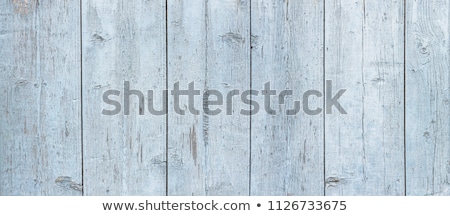 Foto d'archivio: Light Aqua Blue Vintage Wood Texture Top View Wooden Board