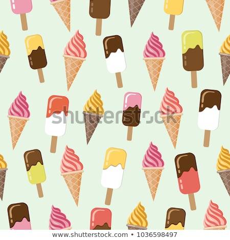 ストックフォト: ョコスティックアイスクリーム