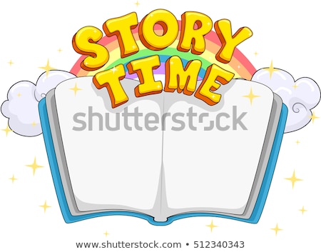 Stock fotó: Story Time Lettering