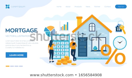 Stok fotoğraf: Mortgage Loan Abstract Concept Vector Illustration