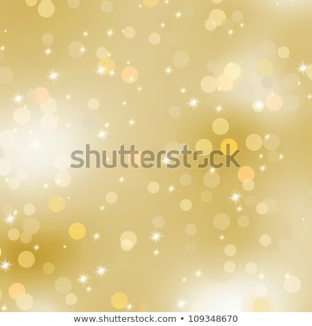 Stock fotó: Glittery Gold Christmas Background Eps 8